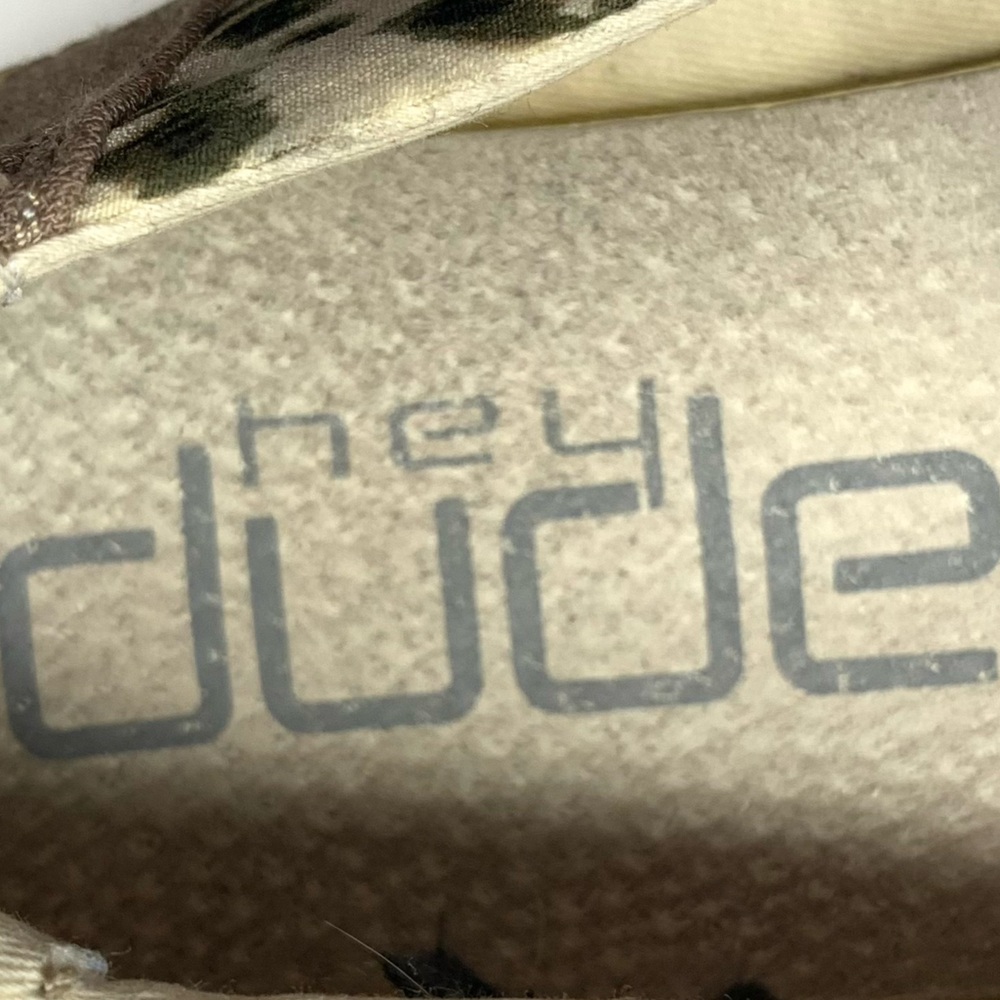 Hey Dude Lena Leopard Print Slip-Ons 9/40 Comfy Sporty Resortwear Casual Preppy - Picture 12 of 13